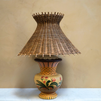 Vintage Hand Painted Lamp