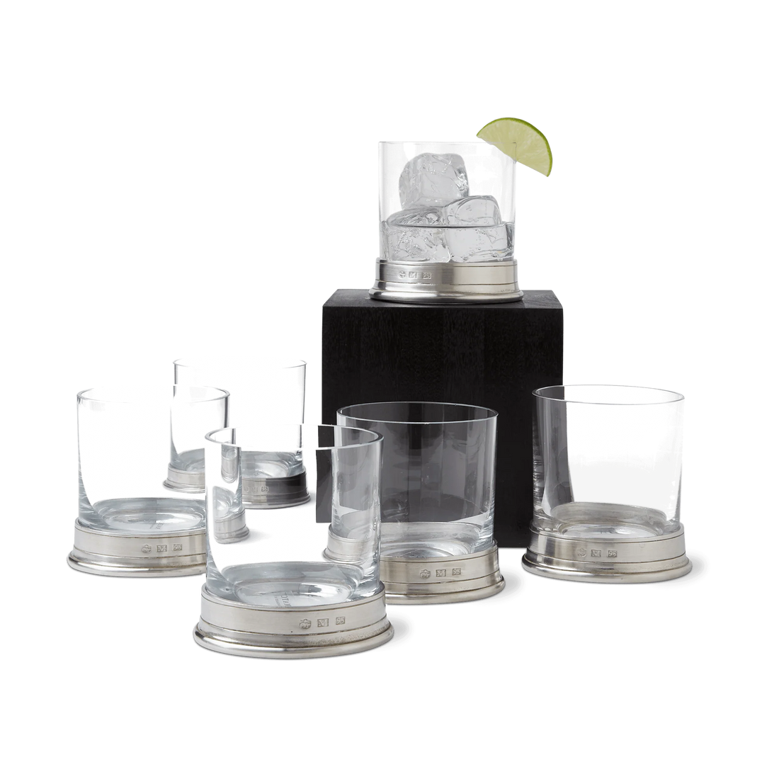 Match Rocks Glass, Crystal