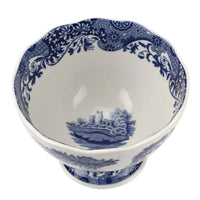 Spode Blue Italian Footed Bowl (set of 4)