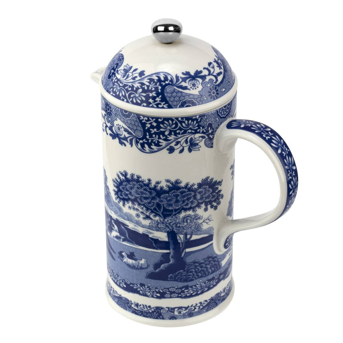 Spode Blue Italian Cafetiere