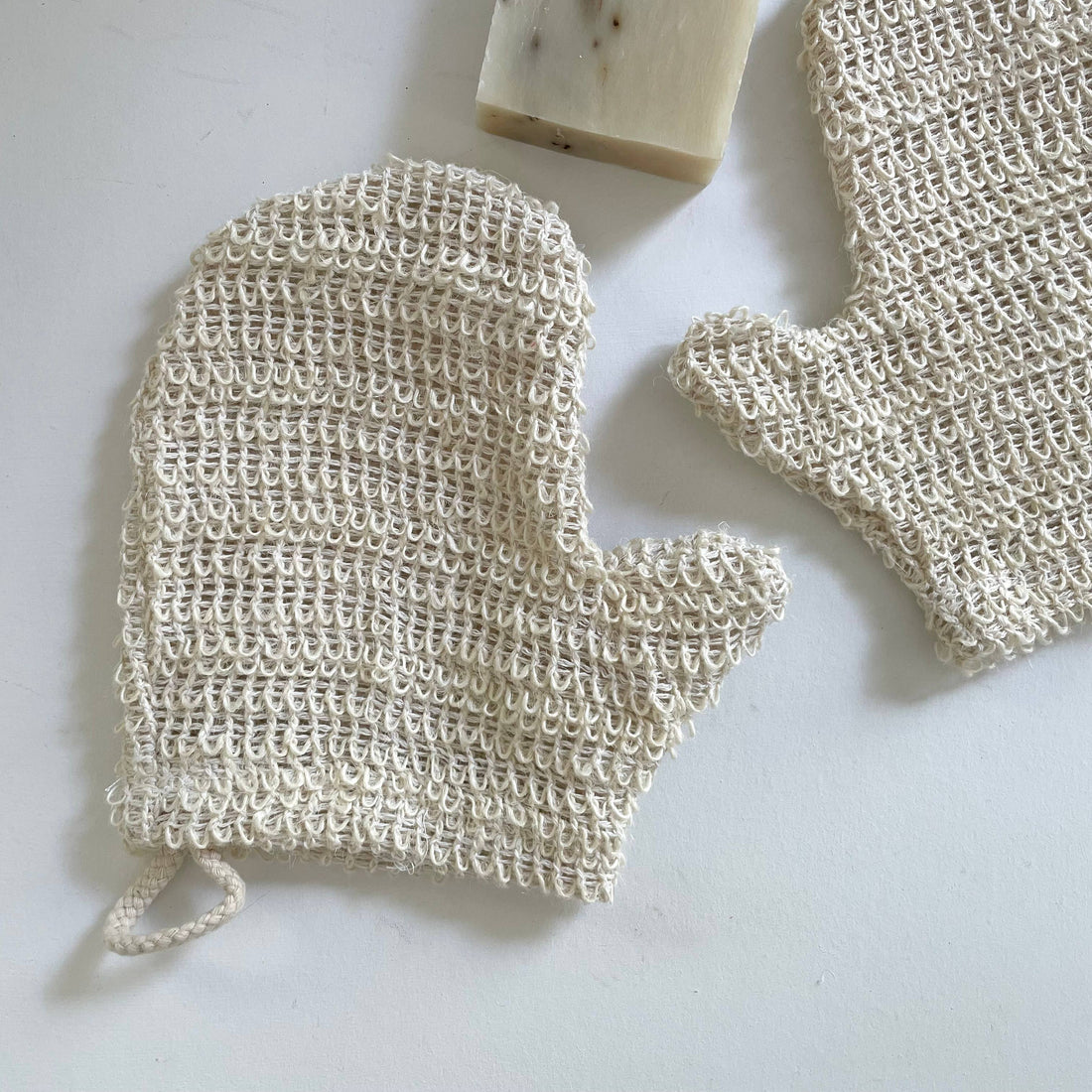 Natural Ramie Exfoliating Bath Glove