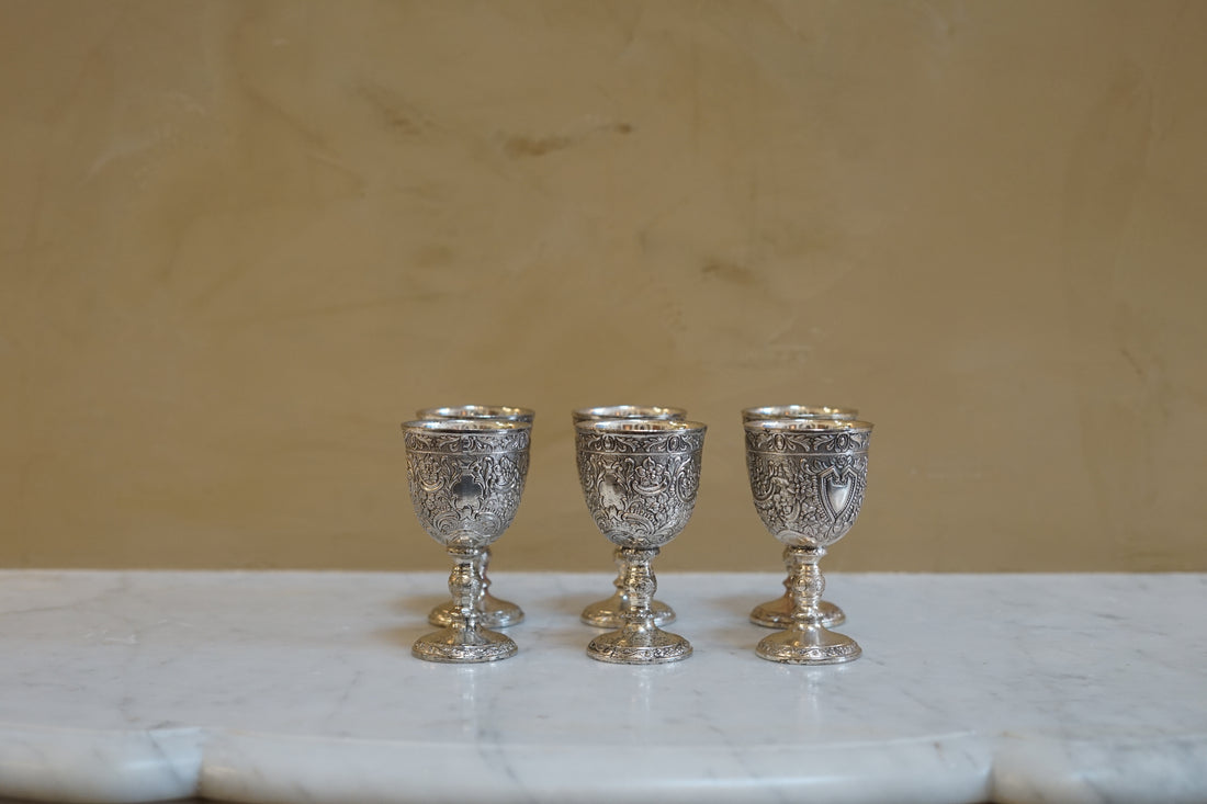 Set of Small Vintage Goblets