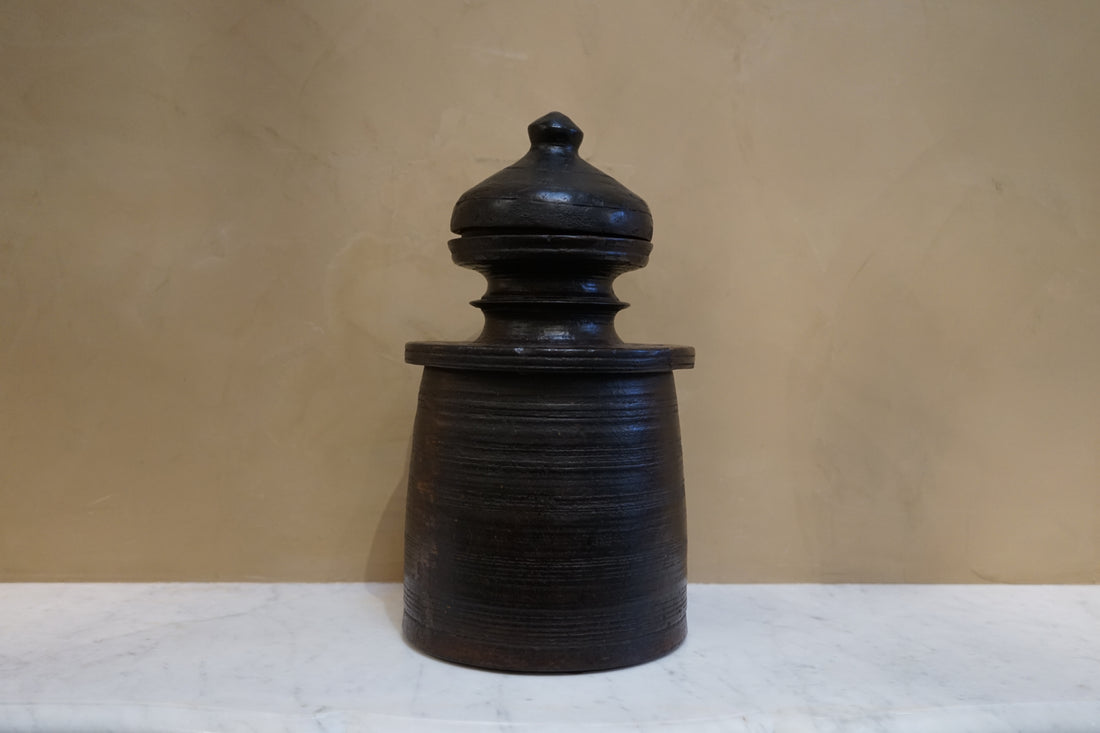 Antique Wooden Vessel