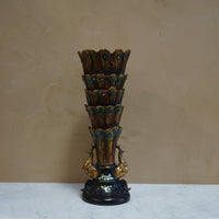 Vintage Peacock Vase