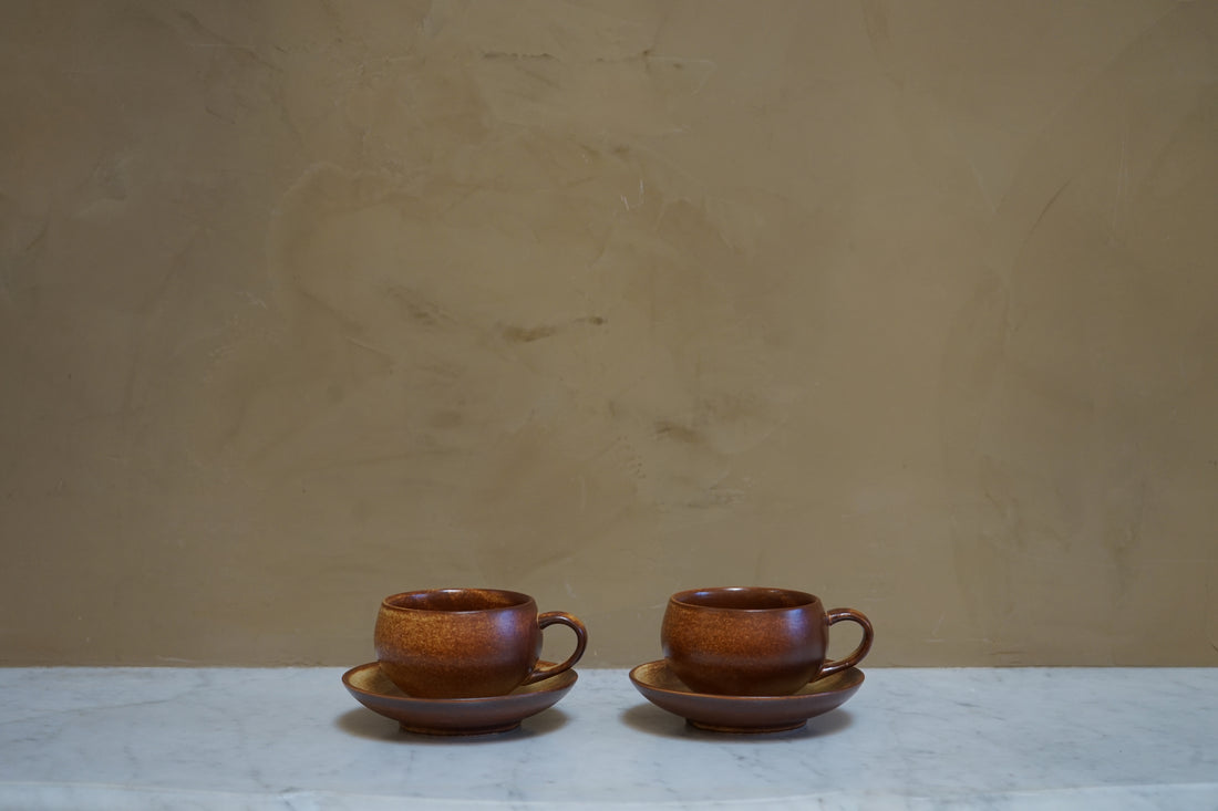 Japanese Mug & Saucer (S/2)