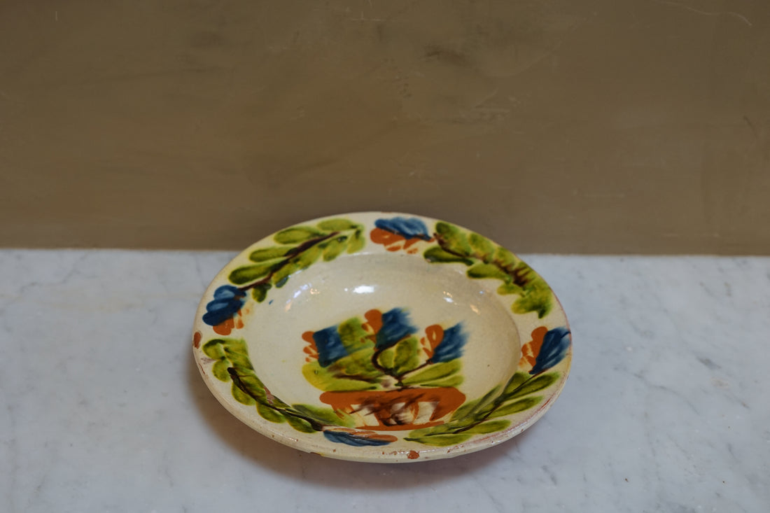 Hand Painted Vintage Bowl VII