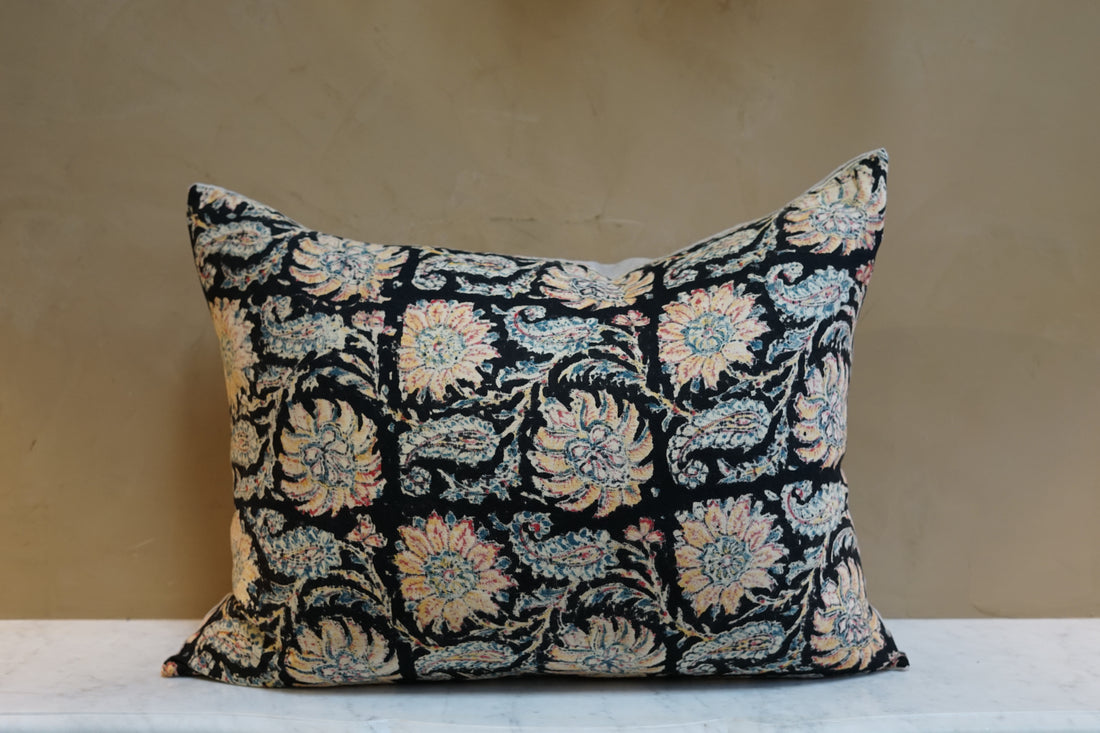 Handmade Vintage Textile Pillow
