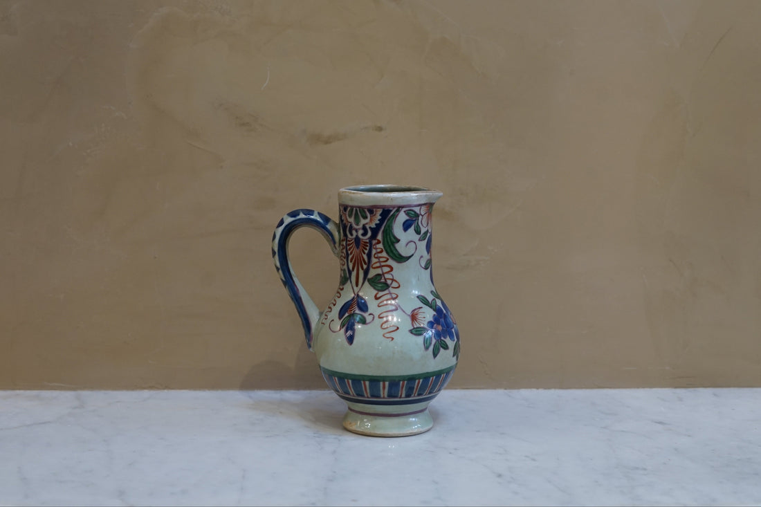 Hand Painted Italian Pitcher