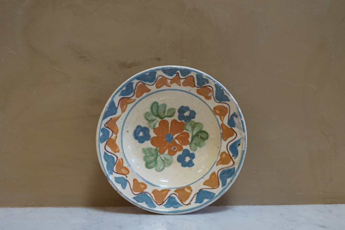 Hand Painted Vintage Bowl XI