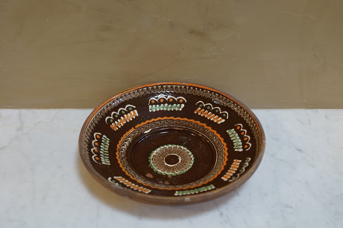 Hand Painted Vintage Bowl V
