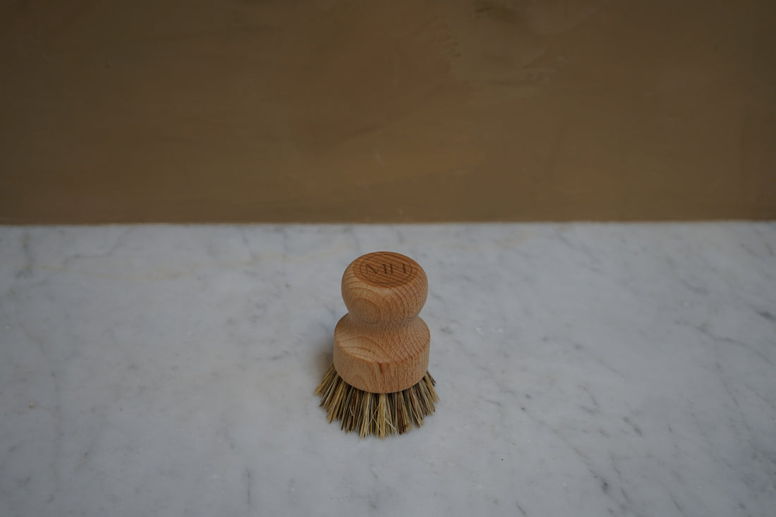 Mexican Palm Pot Cleaning Brush