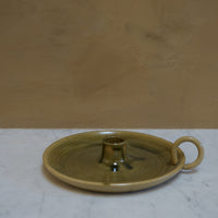 Hand thrown Candle Holder