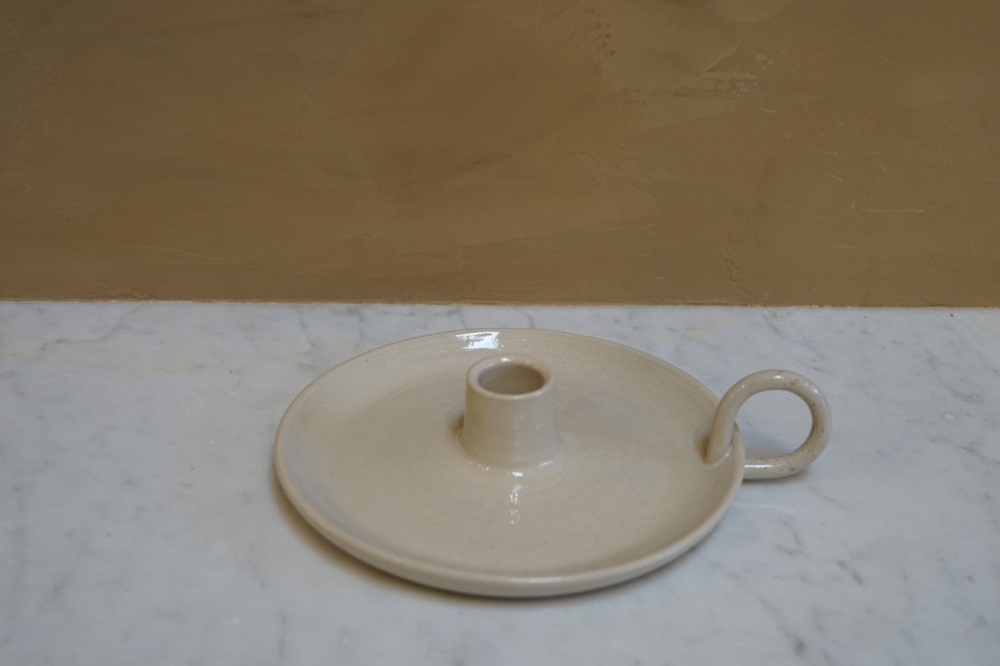Hand thrown Candle Holder