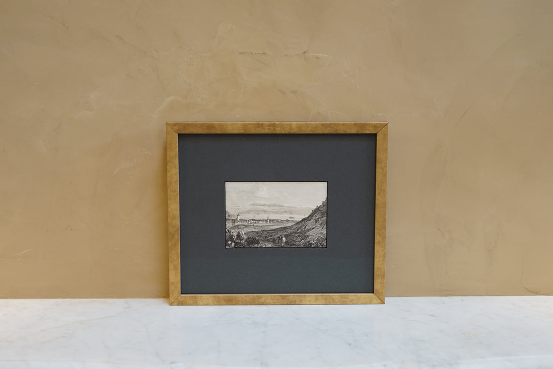 Antique Black and White Artwork C