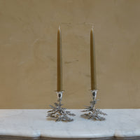 Oak Leaf Candlestick Holder