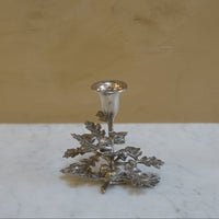 Oak Leaf Candlestick Holder