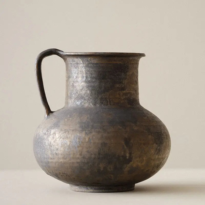 Japanese-Style Wabi Sabi Handmade Large Vase - No. 2