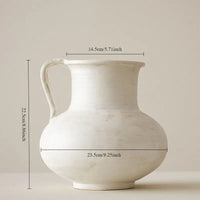 Japanese-Style Wabi Sabi Handmade Large Vase - No. 2