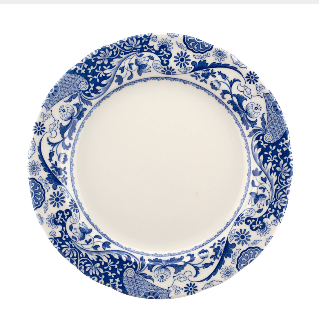 Spode Blue Italian Brocato Dinner Plate (set of 4)