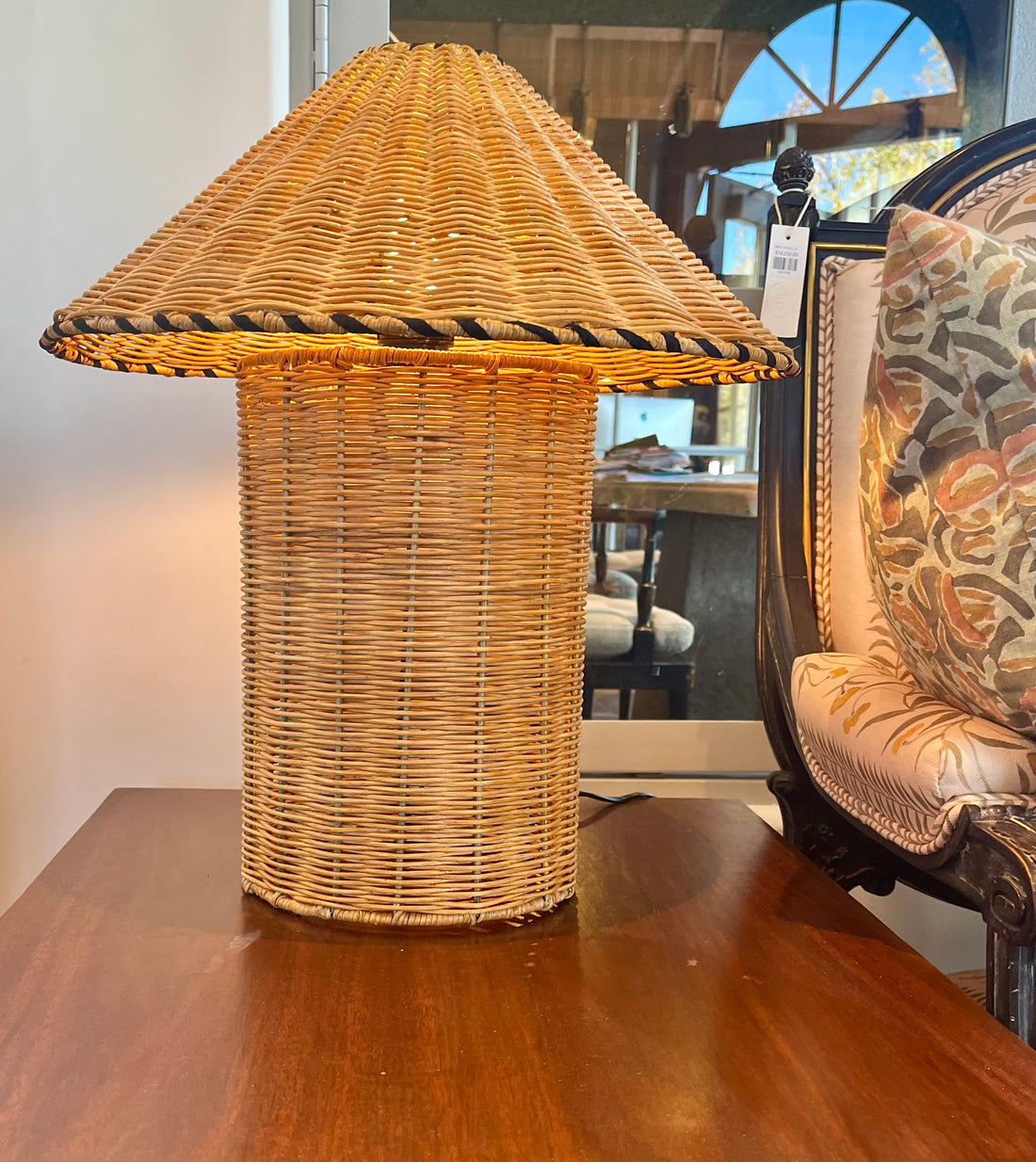 Rattan Table Lamp