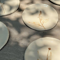 Hand-Painted Floral Spoon Rest