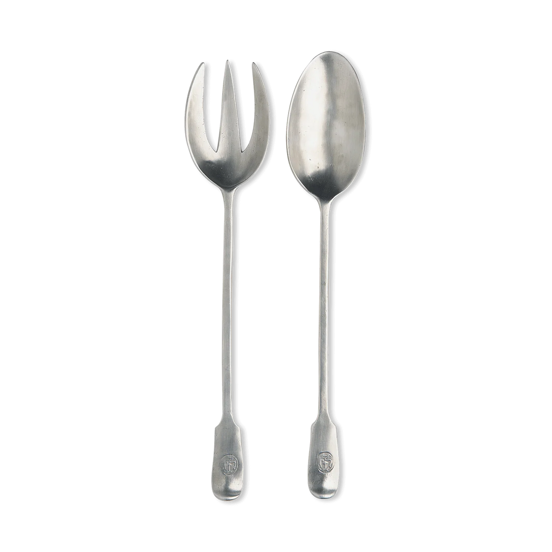 Match Antique Serving Fork & Spoon Set
