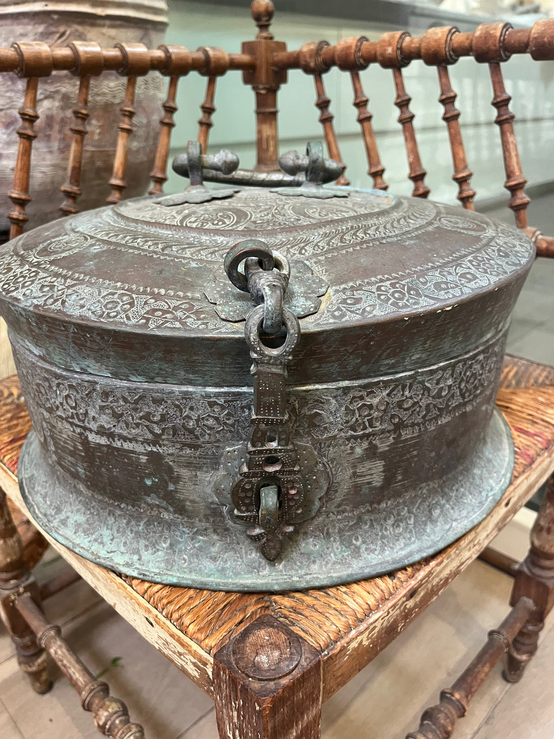 Copper Pandan Box