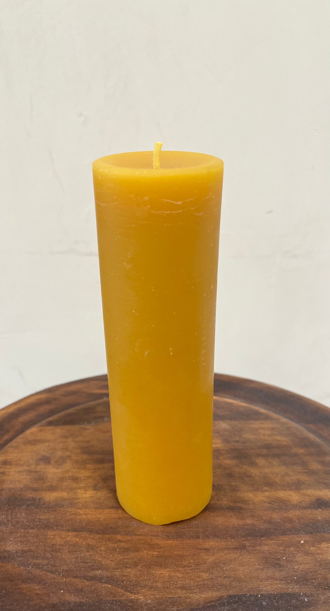 Beeswax Candle Pillars #2 -Darker shade "6 Tall