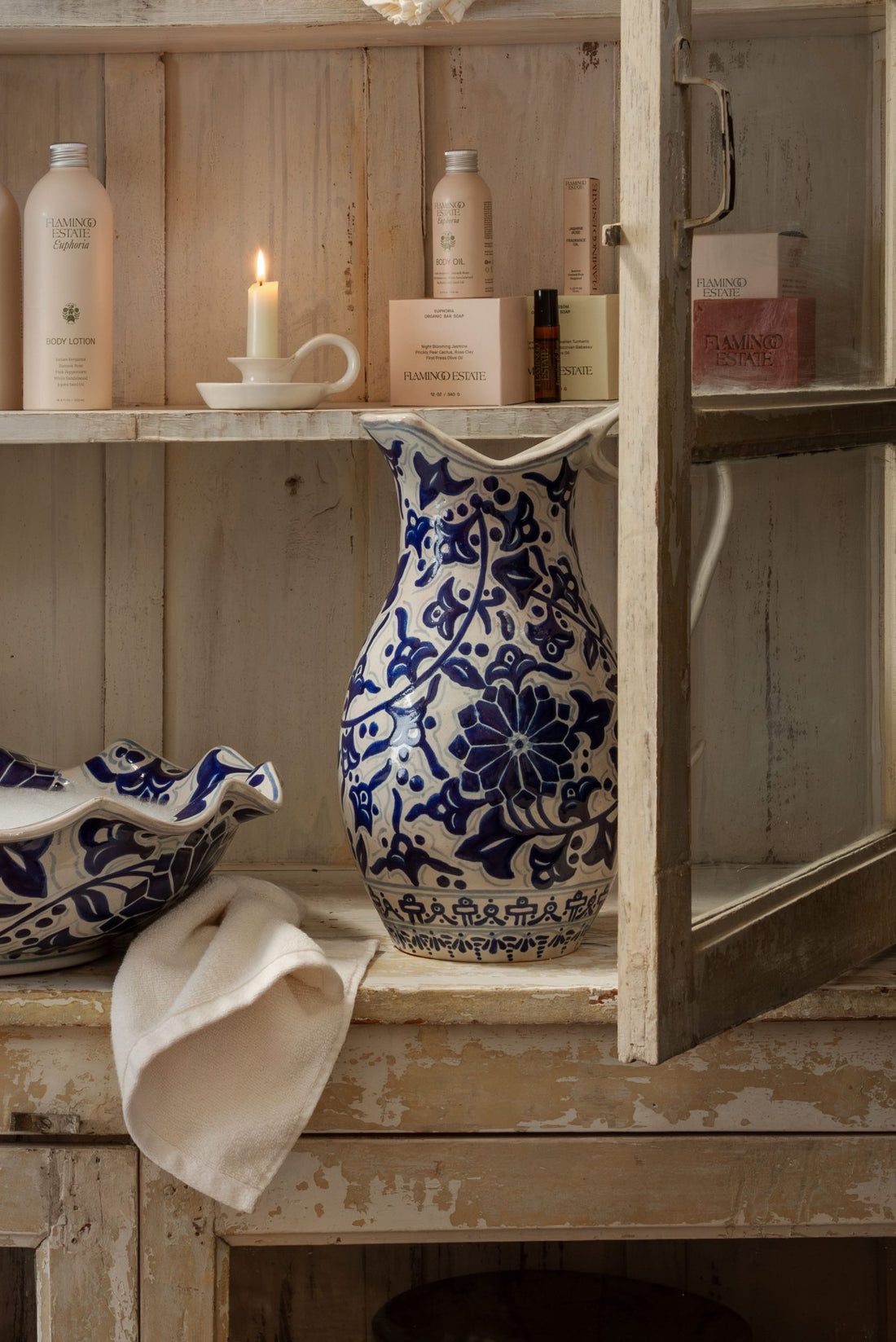 Hand Painted Talavera Pitcher