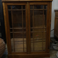 Walnut Curio Cabinet