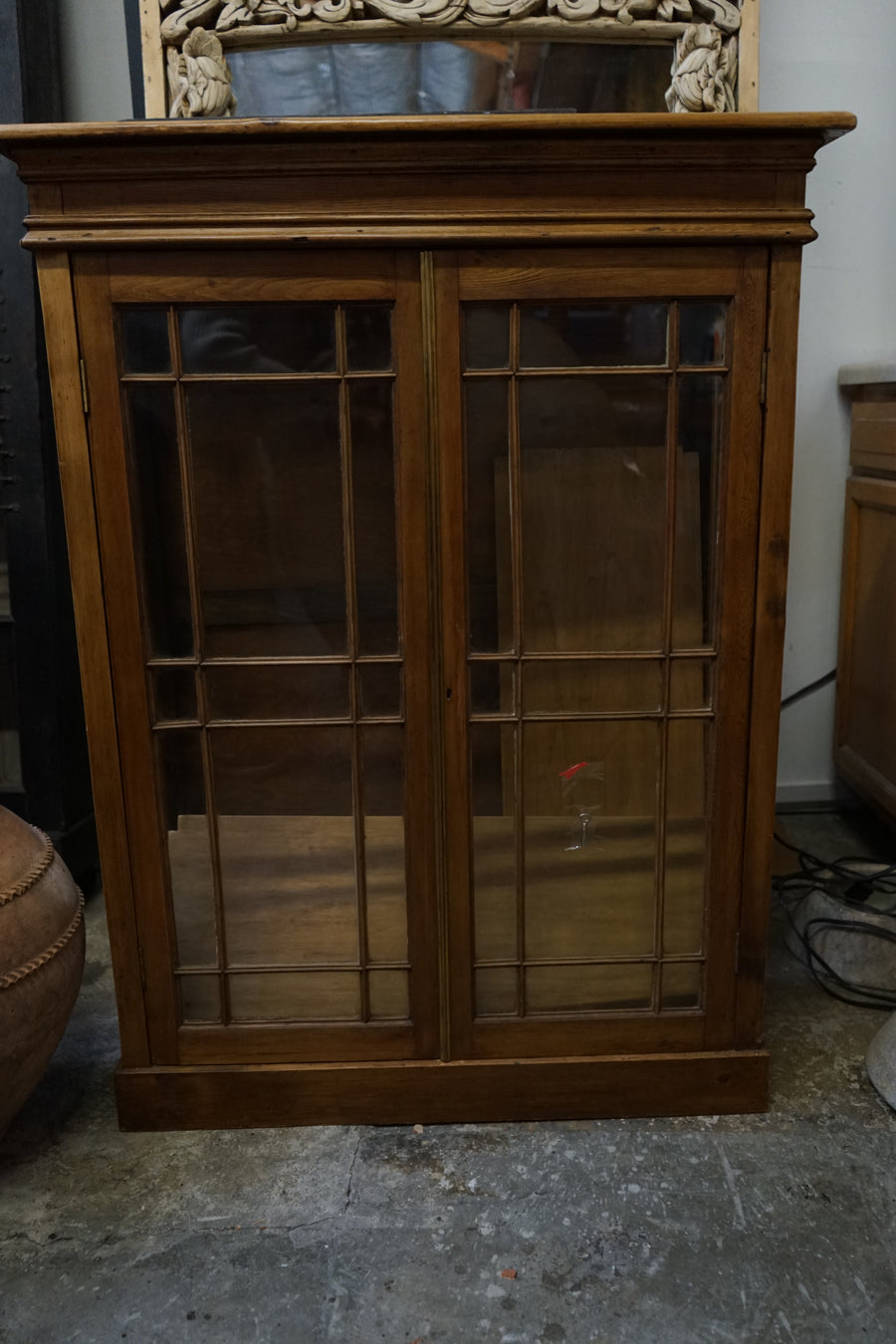 Walnut Curio Cabinet