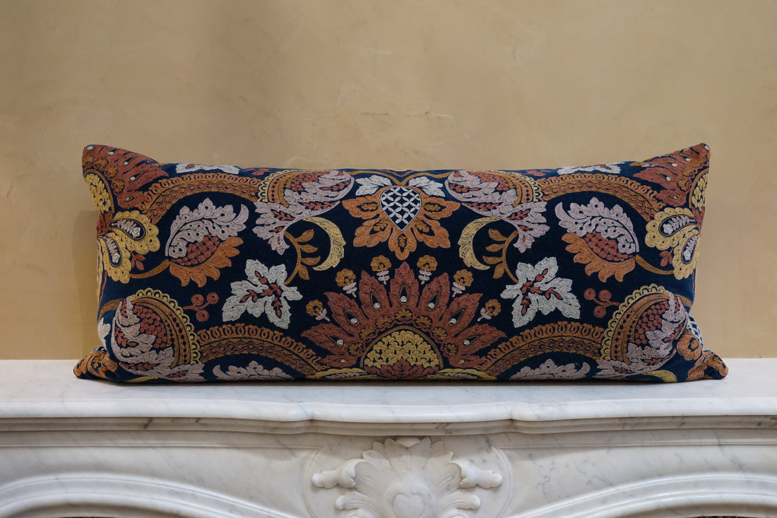 1. Suzani Lumbar Pillow