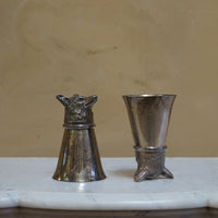Pair of Vintage Leonard Stirrup Hunt Cup