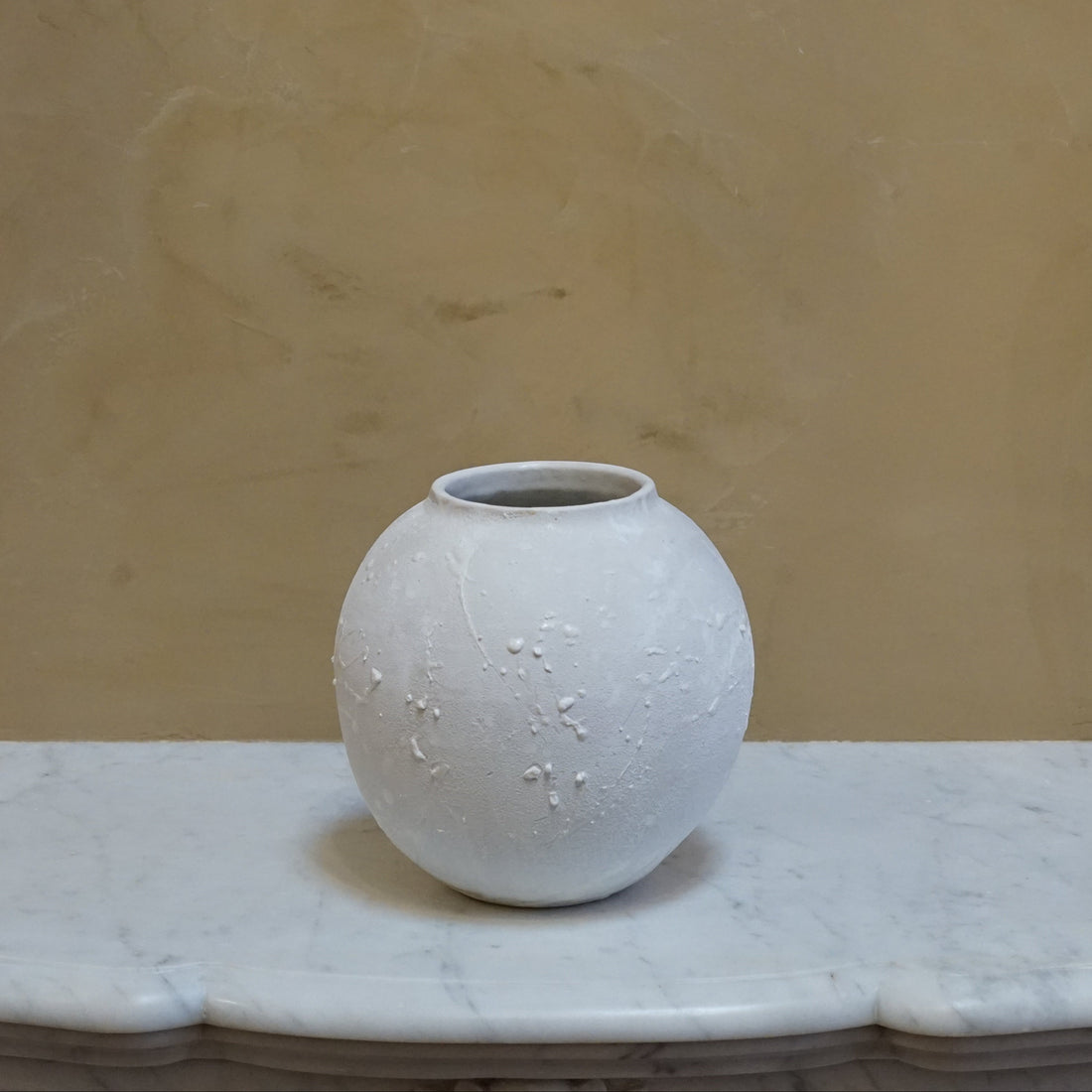 White Clay Vase