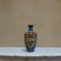 Hand Painted Cloisonne Vase