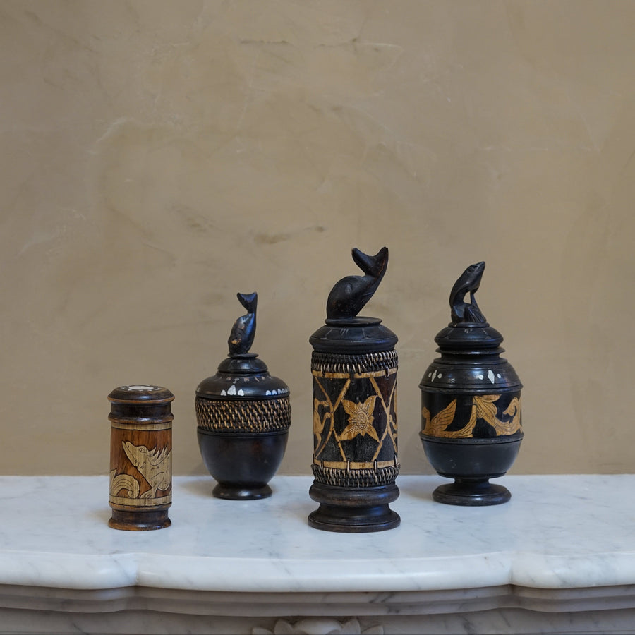 Latin American Wood Cylinders