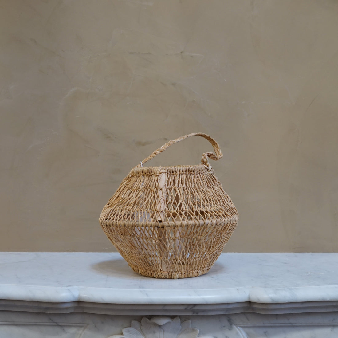 Bucket Basket With Handle