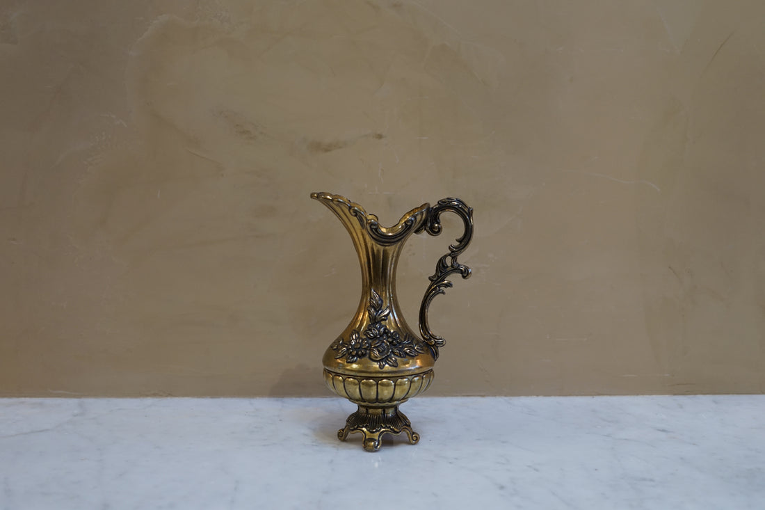 Antique Brass Pitcher