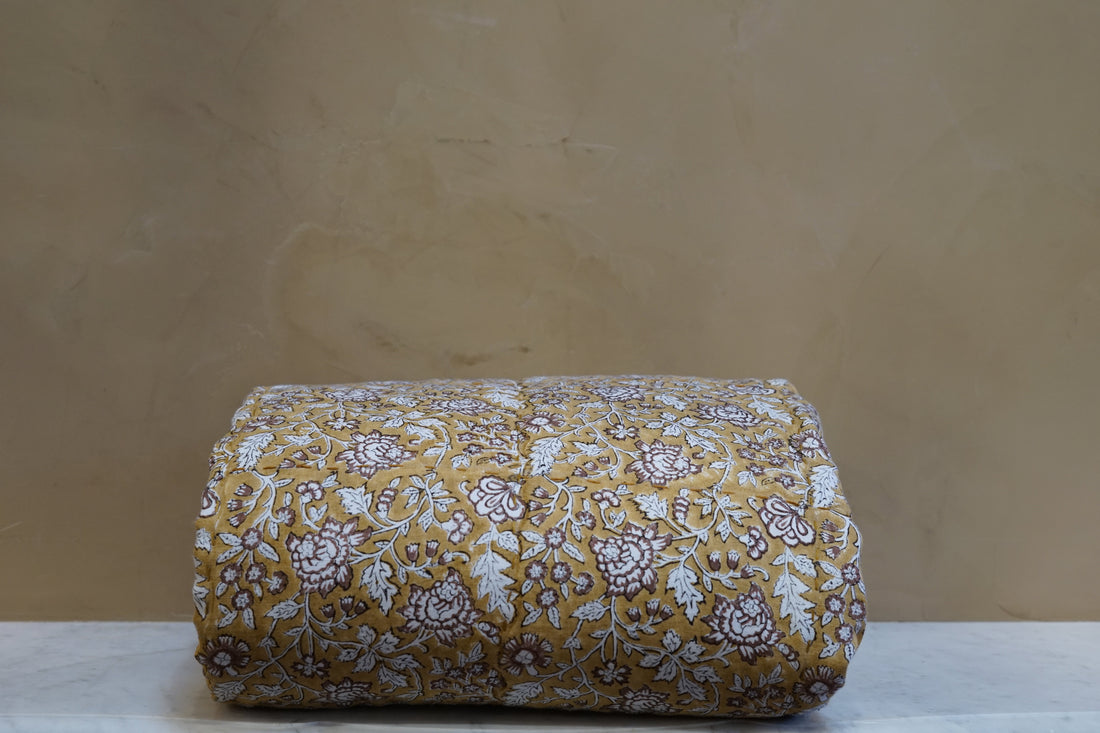 Block Printed Quilt