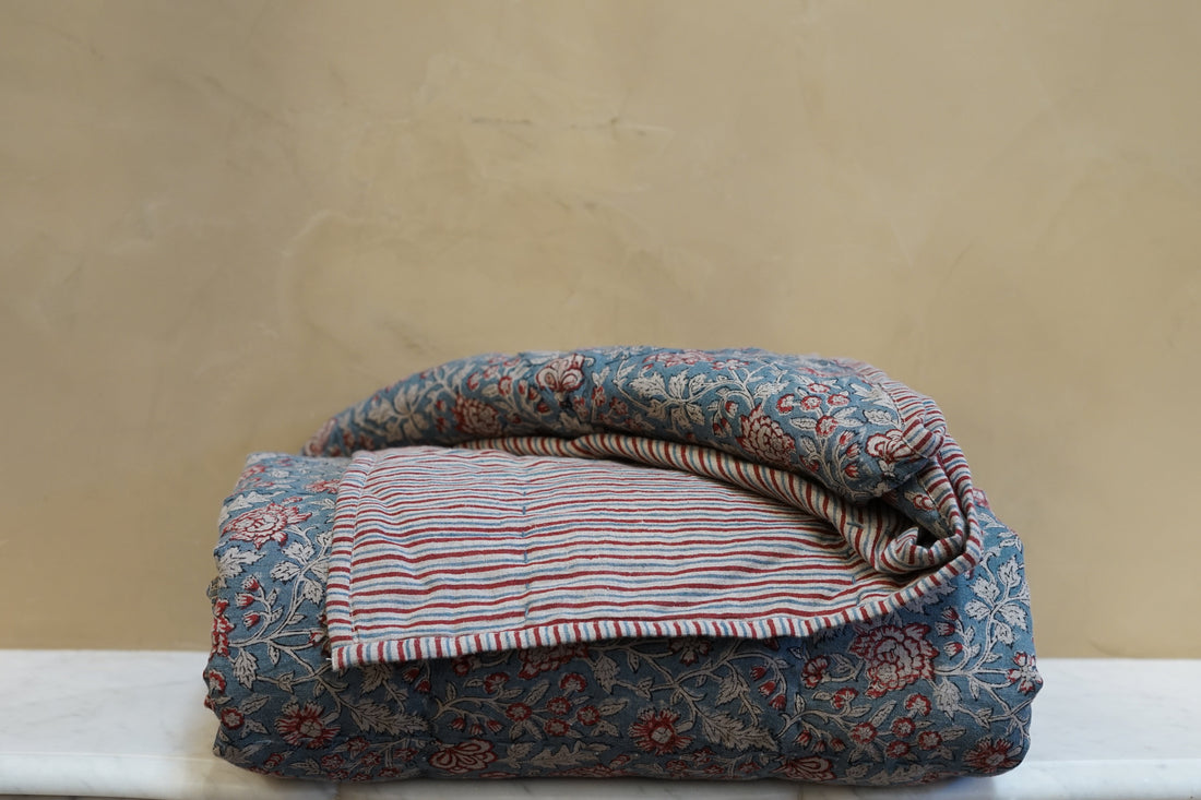 Block Printed Quilt