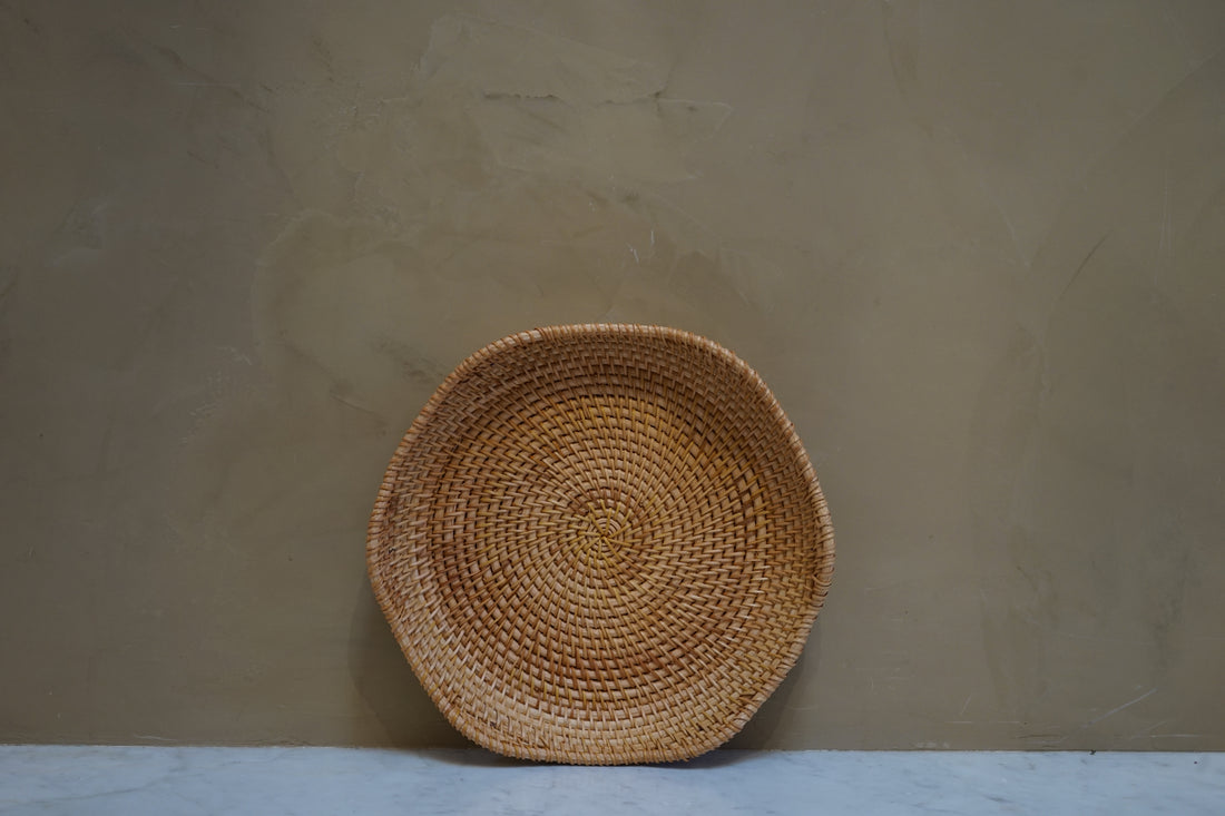 Woven Rattan Basket