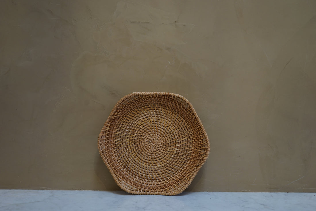 Woven Rattan Basket