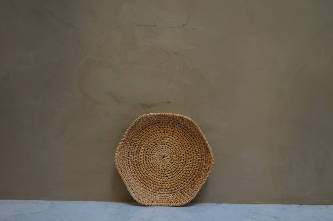 Woven Rattan Basket