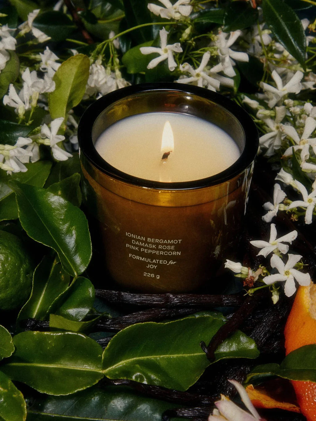 Night Blooming Jasmine & Damask Rose Candle