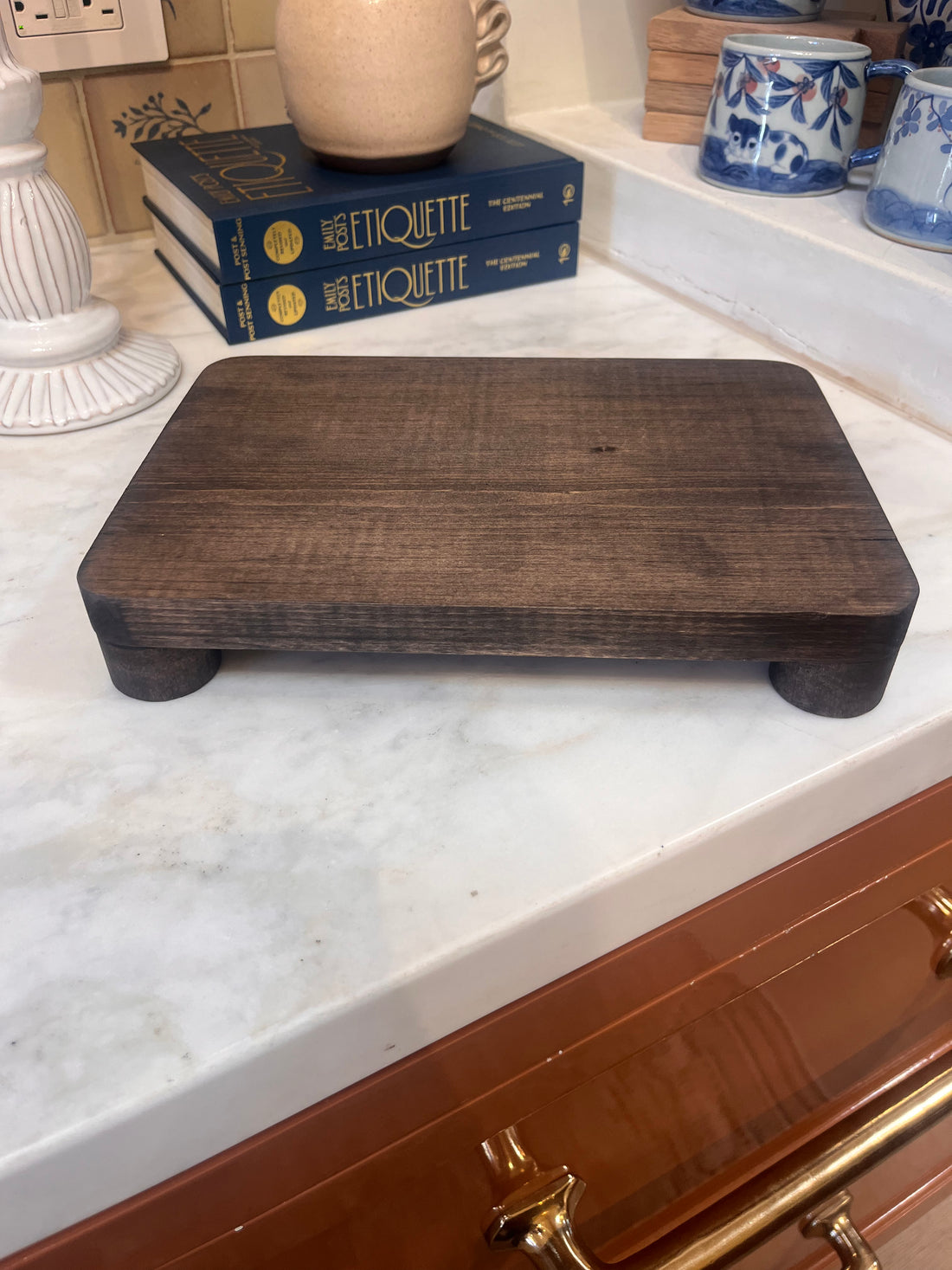 Dark Wood Riser