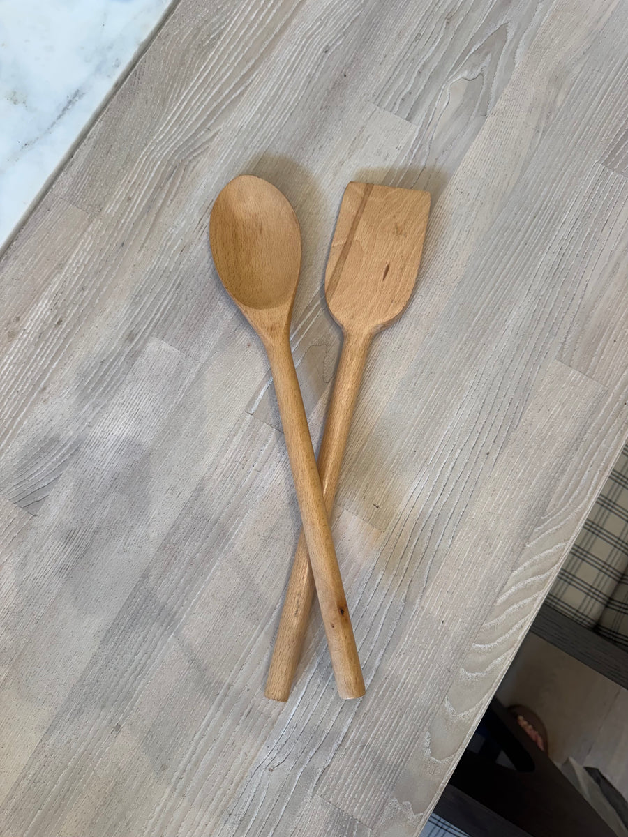 Wooden Spoon & Spatula Set