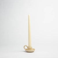 Hand Thrown Neutral Ceramic Candle Holder