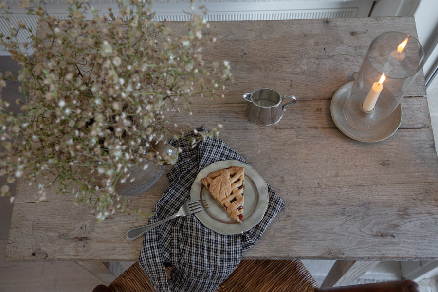 French 1900 Bleached Oak Table