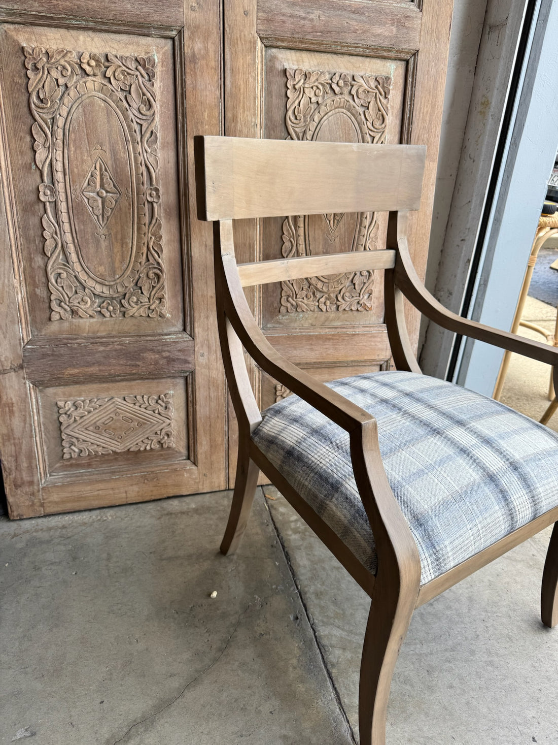 Desk Chair Ralph Lauren Plaid