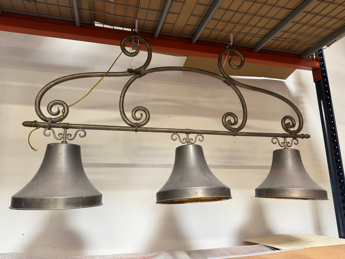 Three Silver Pendant Bells